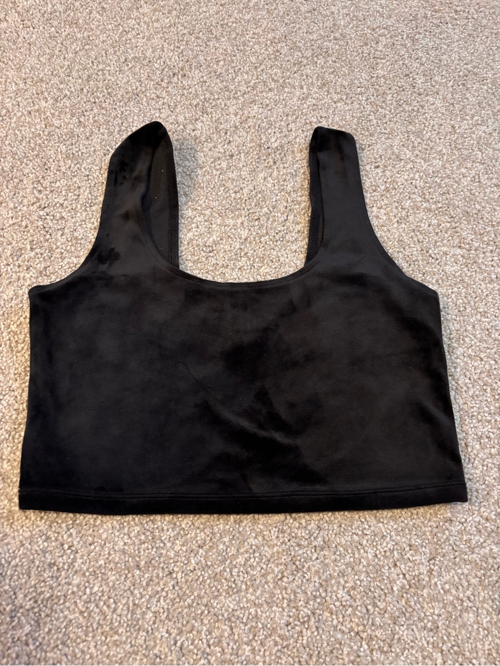 Colsie Velvet Soft Crop Tank
